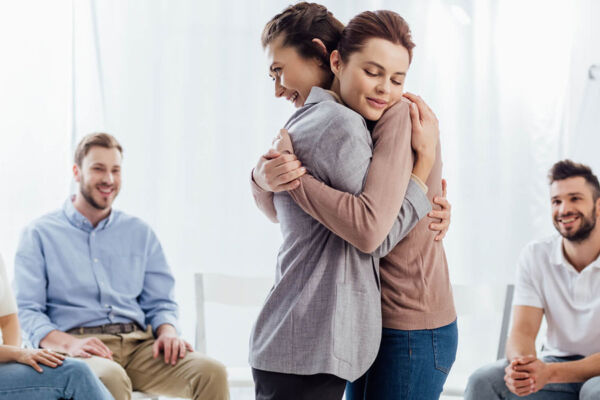 One of the many group therapy sessions during the partial hospitalization programs PHP rehab in Phoenix, AZ