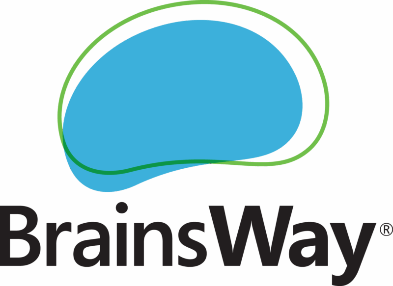 BrainsWay logo representing advanced neuromodulation technology used in TMS cognitive enhancement treatments