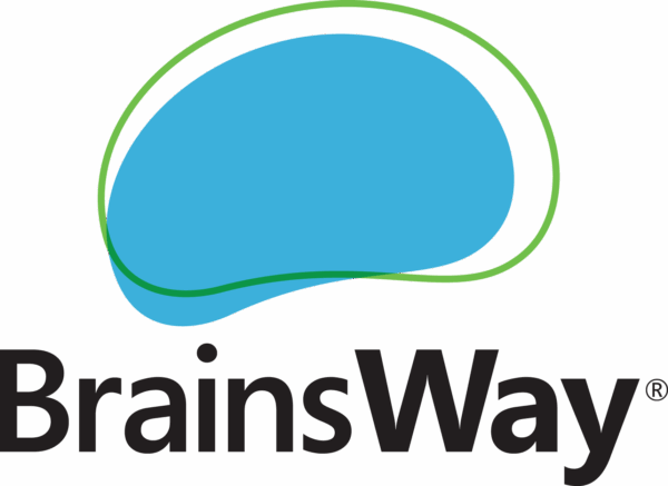 BrainsWay logo symbolizing innovative neuromodulation therapies used in Transcranial Magnetic Stimulation and autism treatment research